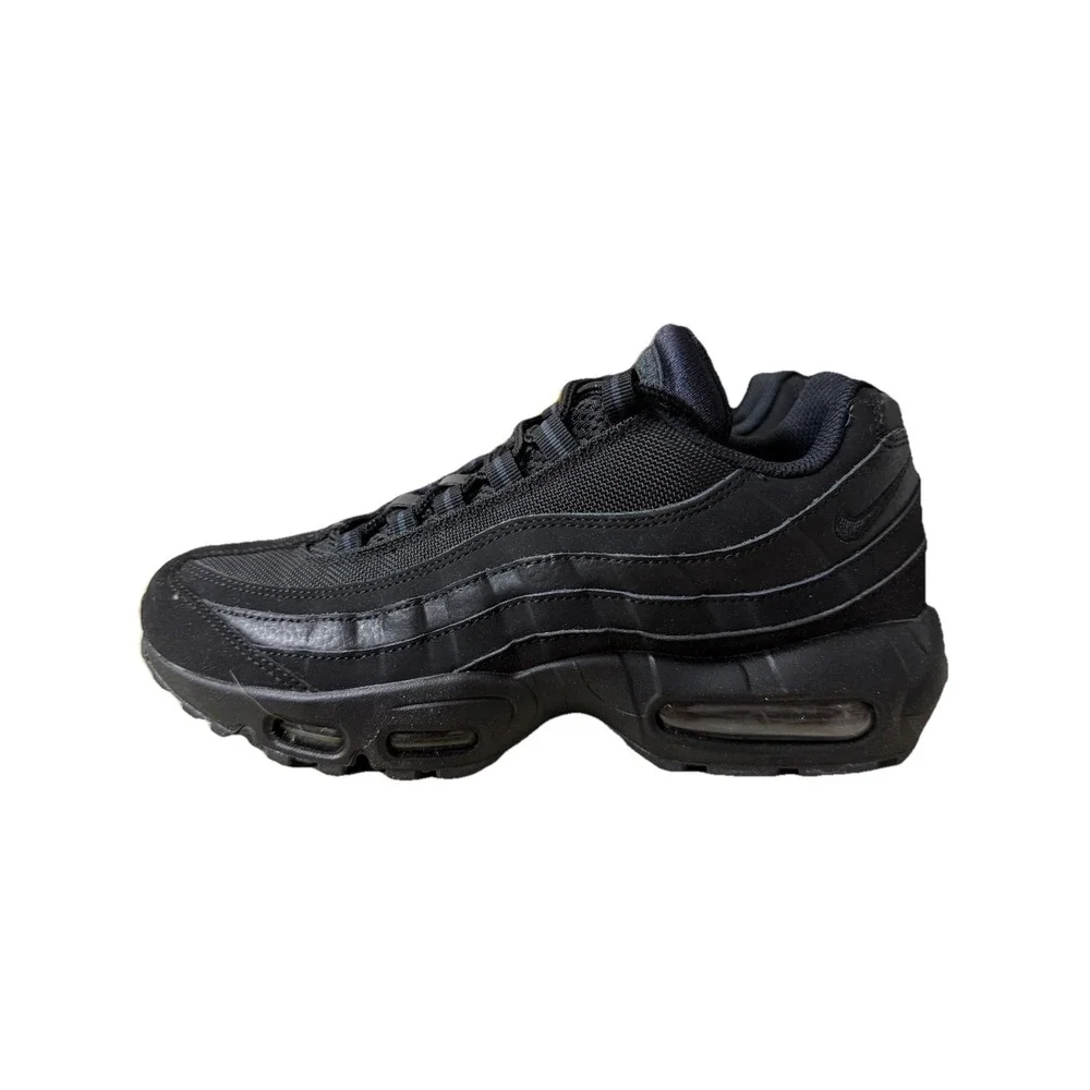 Nike Air Max 95 Triple Black Suede Leather | 609048-092 Men Size 8